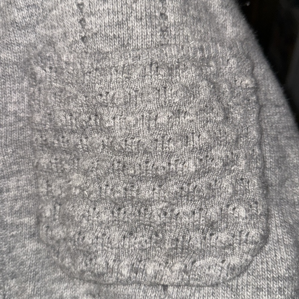 Juicy Couture Gray Button Front Collared Cardigan - image 7